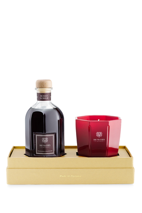 Rosso Nobile Diffuser & Candle Holiday Gift Set Large